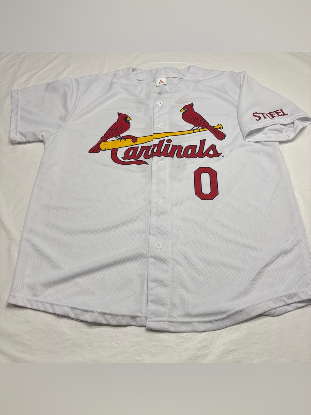 Masyn Winn #0 St Louis Cardinals White Jersey Men’s XL
